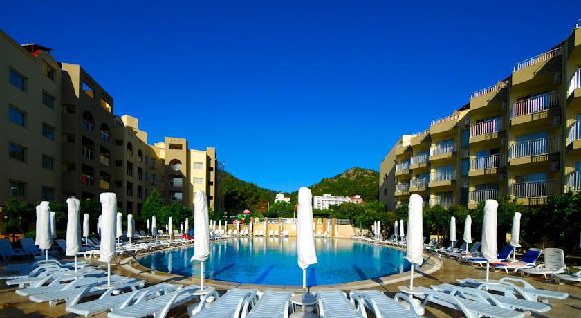 Luna Beach Deluxe Hotel 马尔马里斯 外观 照片