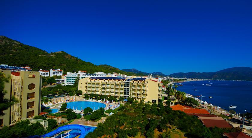 Luna Beach Deluxe Hotel 马尔马里斯 外观 照片