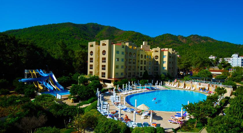 Luna Beach Deluxe Hotel 马尔马里斯 外观 照片