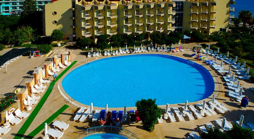 Luna Beach Deluxe Hotel 马尔马里斯 外观 照片