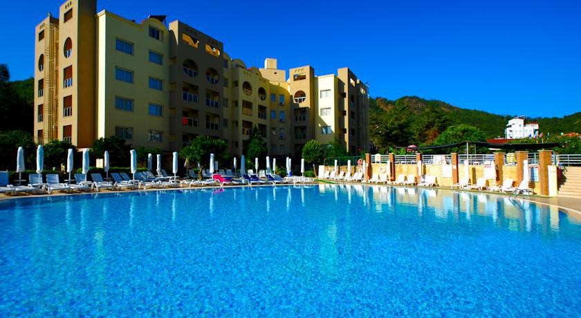 Luna Beach Deluxe Hotel 马尔马里斯 外观 照片