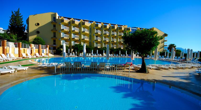 Luna Beach Deluxe Hotel 马尔马里斯 外观 照片