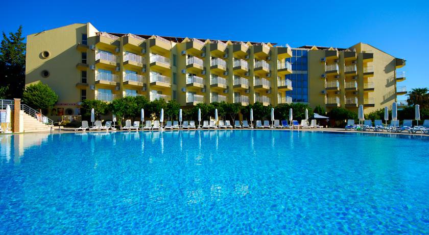 Luna Beach Deluxe Hotel 马尔马里斯 外观 照片