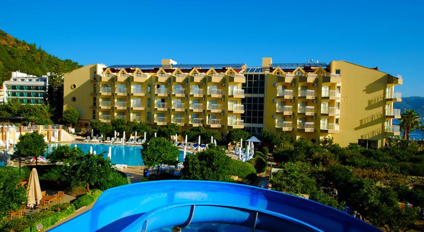 Luna Beach Deluxe Hotel 马尔马里斯 外观 照片